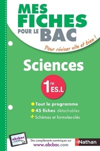 Sciences 1re ES, L  (Broché)