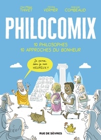 Philocomix  - 10 philosophes, 10 approches du bonheur (Dos carré collé)