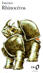 Rhinocéros  - Pièce en 3 actes et 4 tableaux (Broché)