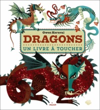 Dragons  - Un livre à toucher (Cartonné)