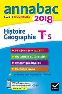Histoire Géographie Tle série S  - Sujets et corrigés (Broché)