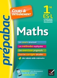 Maths 1re L, ES  (Broché)