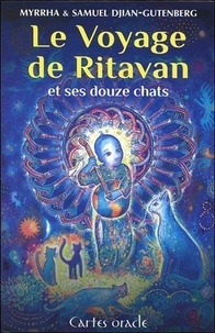 Le voyage de Ritavan et ses 12 chats  - Cartes oracle. Avec 76 cartes et une pochette satinée (Boîte)
