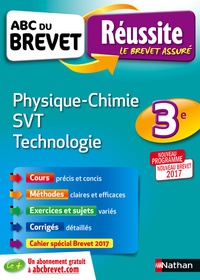 Physique-Chimie-SVT- Techologies 3e  (Broché)