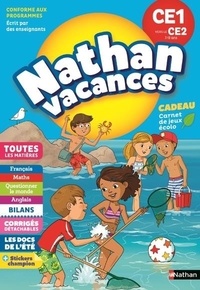 Nathan Vacances Du CE1 vers le CE2 7/8 ans  (Broché)