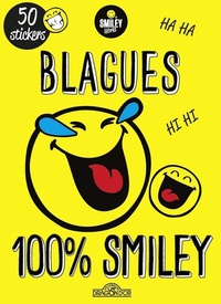 Blagues 100% smiley  - Avec 50 stickers (Broché)