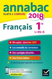 Français 1re séries L, ES, S  - Sujets et corrigés (Broché)